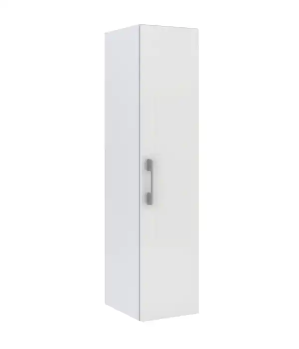 Słupek lazienkowy wiszący LUNA 1D 30 cm Biała